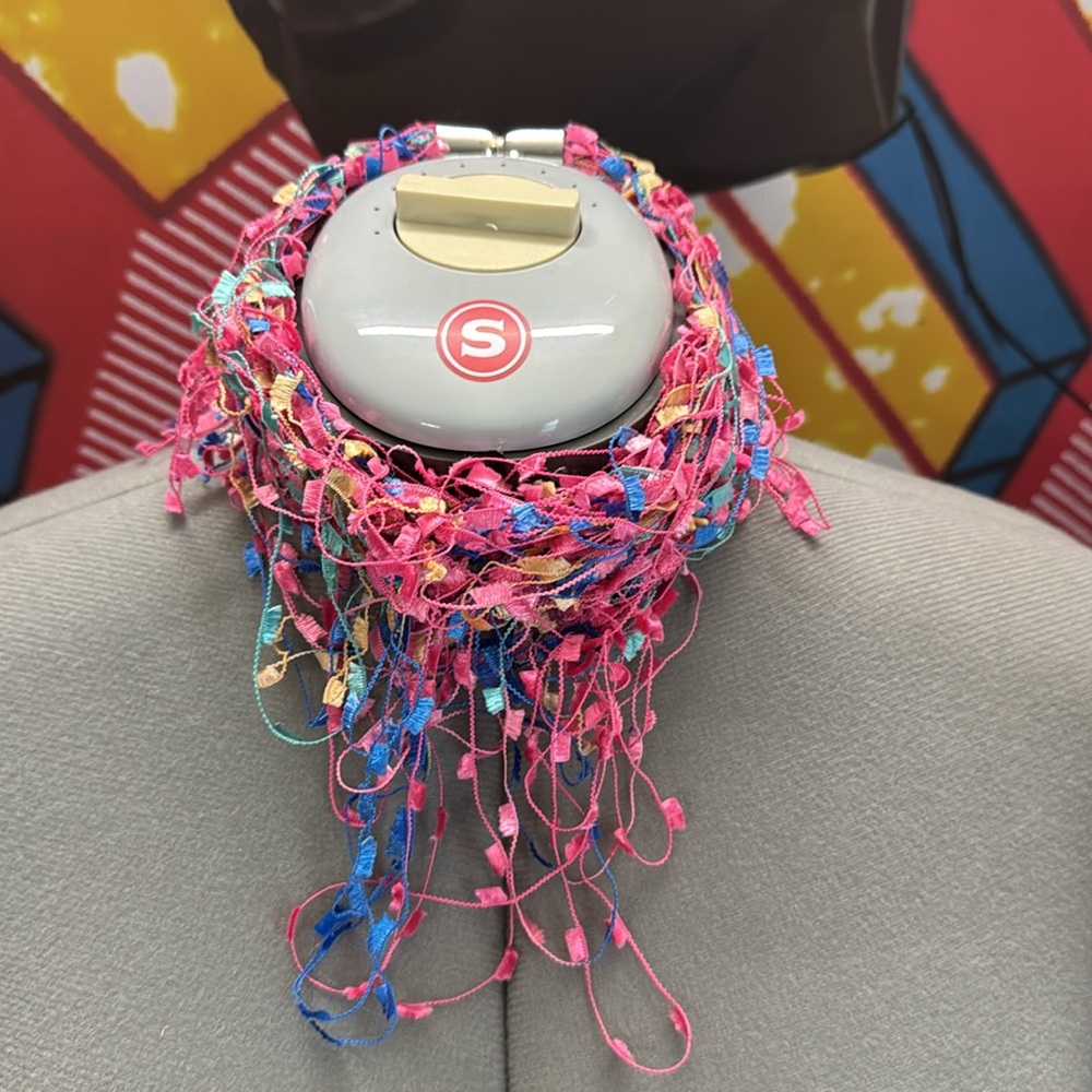 Colorful Yarn Necklace